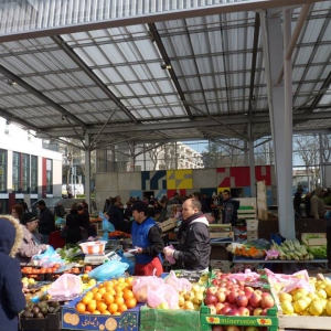 © Eltono - Halle du marché des Grésilles - Mars 2016