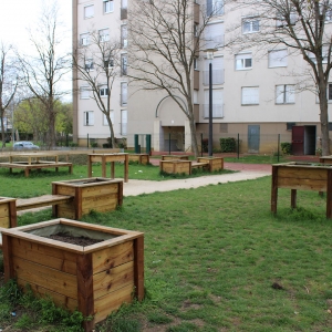 L'agrandissement des jardins partagés Castelnau - 2018