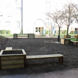 L'agrandissement des jardins partagés Castelnau - 2018